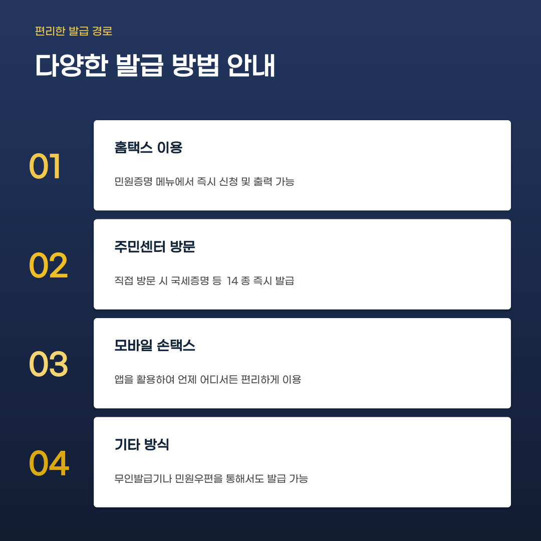 국세완납증명서 발급 기준과 유효기간 확인 방법